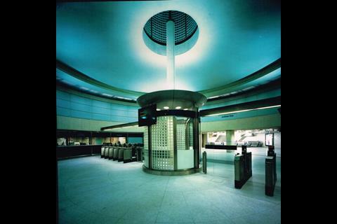 MJP's Southwark Tube station - ticket hall